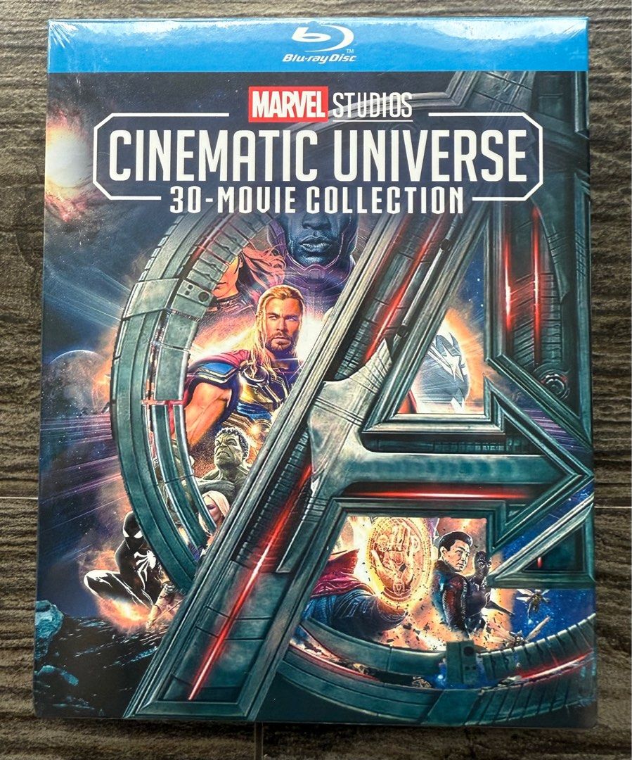 Blu Ray : Marvel Studios Cinematic Universe - 30 movies Collection