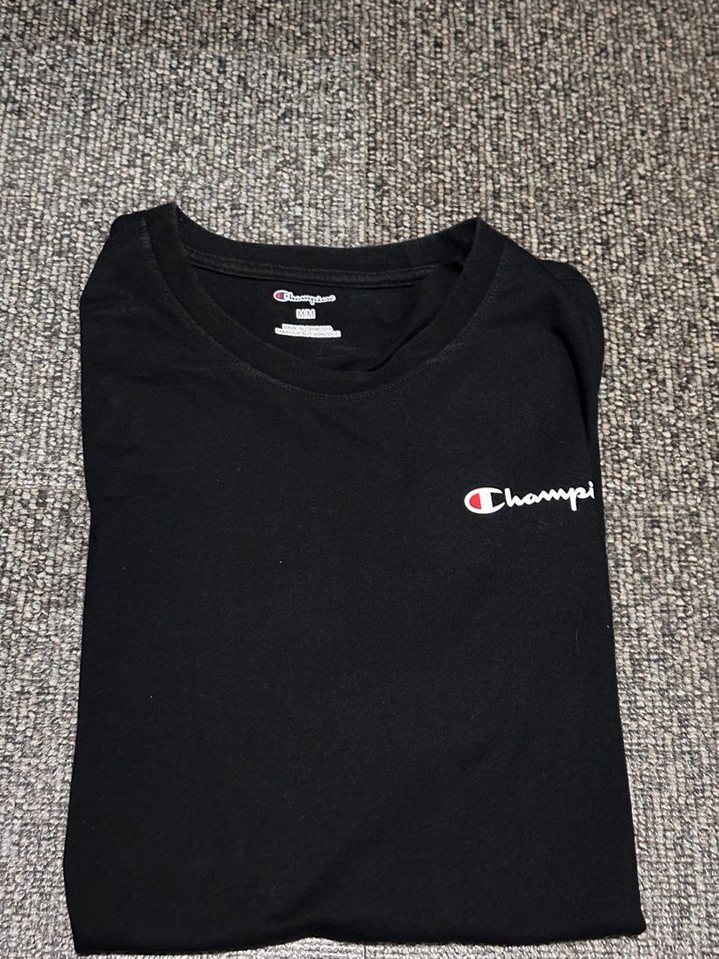 Champion t shirt (Category: Tshirts & Polo Shirts ) located in Bulacan. Submitted by fitloop_ph (Listing ID 1376742262, Image 1). Description: Champion t shirt Medium on tag 21/28 Like new 10/10.