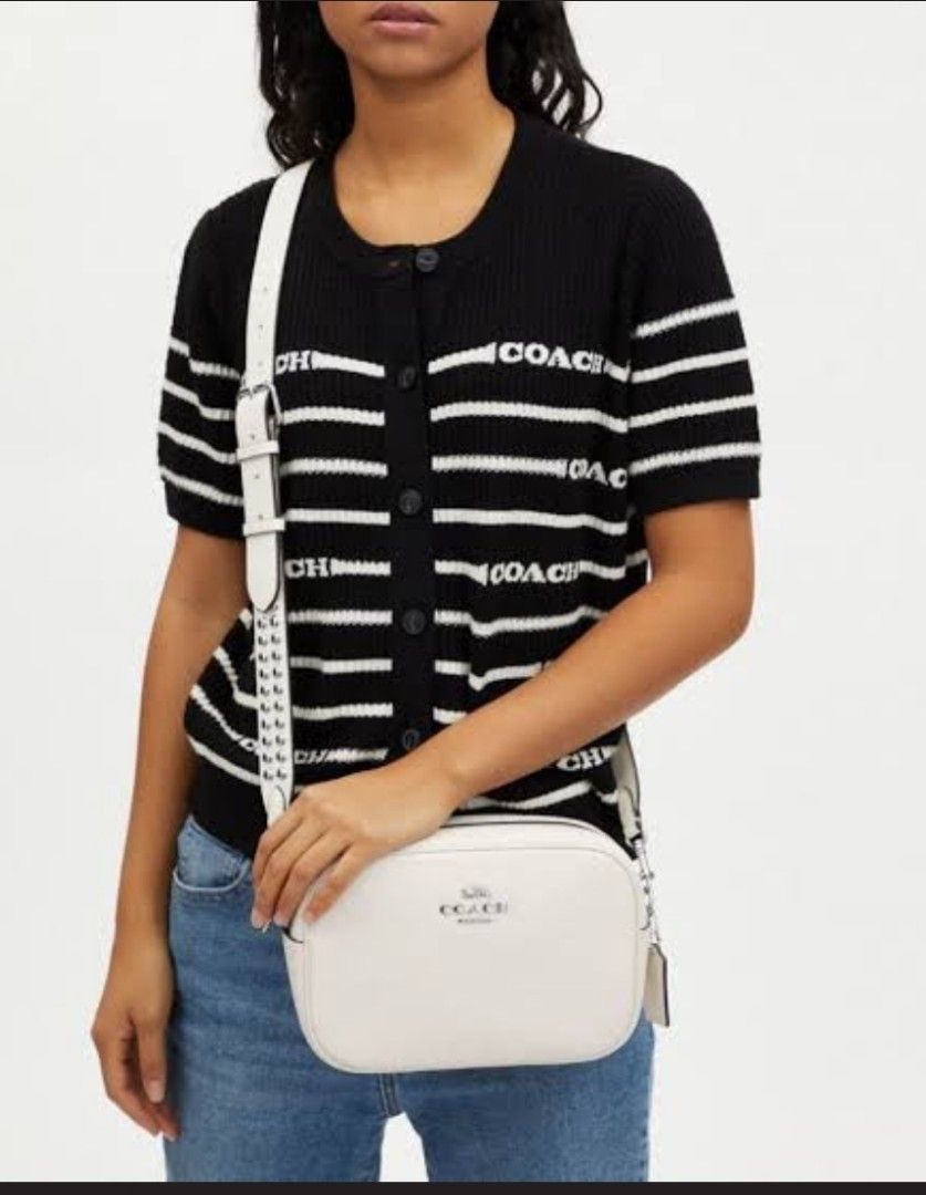 Coach Jamie Camera bag Rivet (Category: Luxury Bags & Wallets) located in Baguio. Submitted by ozara.06 (Listing ID 1376743796, Image 1). Description: Coach Jamie Camera bag Rivet New Direct from coach outlet store din ito Never nagamit 15k din yarn Selling for only 8k.