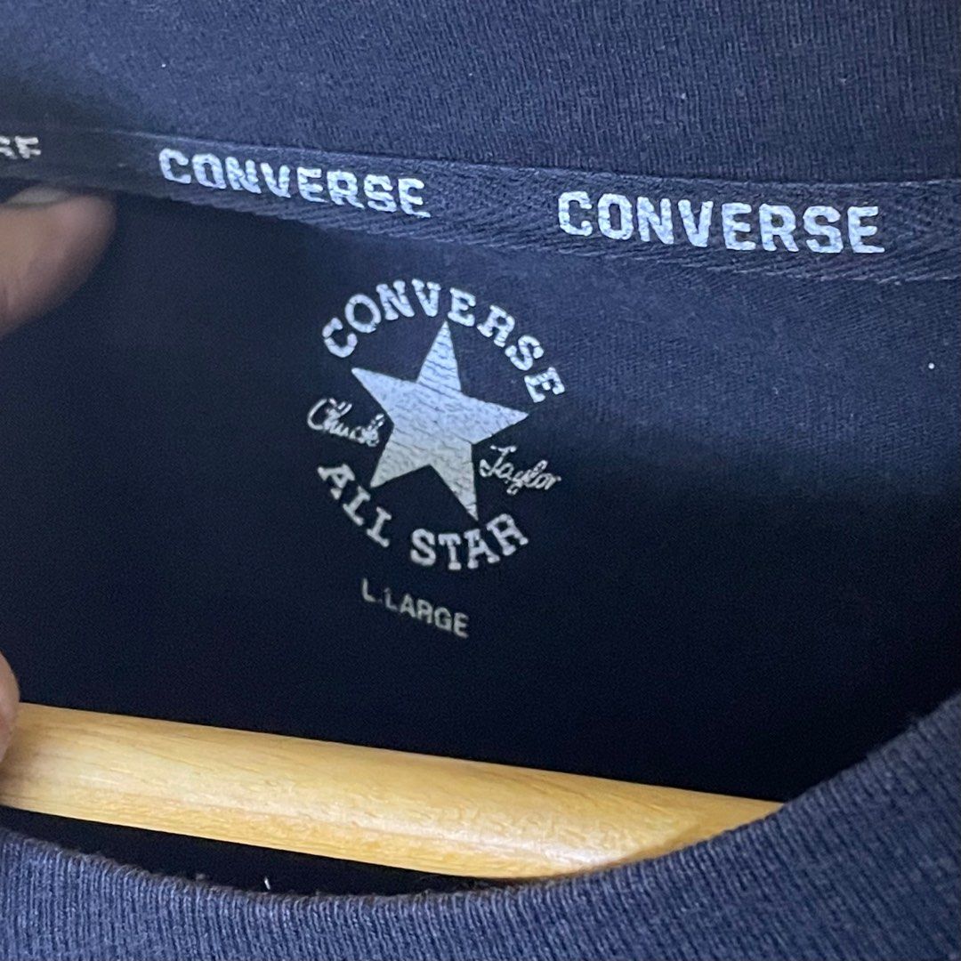 Converse (Category: Tshirts & Polo Shirts) located in Selama. Submitted by srlab (Listing ID 1376807683, Image 3). Description: . . Converse T Shirt L ( 21/27 ) Good Condition RM 20 +10 Postage Dm for detail .