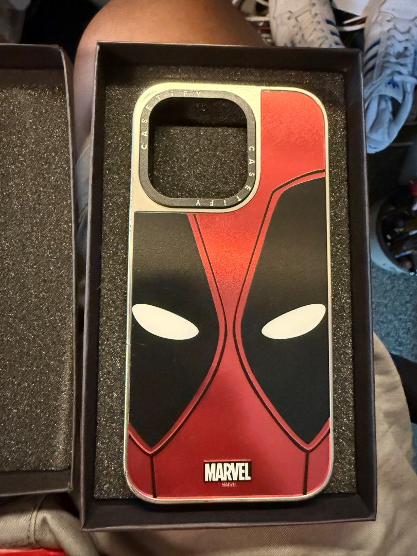 Deadpool iphone 14 pro casetify (Category: Cases & Sleeves) located in Quezon City. Submitted by kulotskiz (Listing ID 1376622516, Image 1). Description: Preloved iphone 14 pro case Not original casetify.