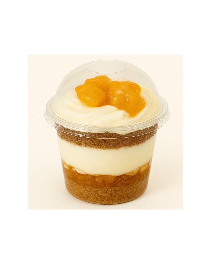 Dessert in a cup (Category: Homemade Bakes) located in Quezon City. Submitted by maryjoy1 (Listing ID 1376697259, Image 2). Description: Dessert in a cup Available flavor Rocky Road- P65 Tiramisu- P100 Mango float - P100 Blueberry Cheesecake - P195 Also available on Food Panda.