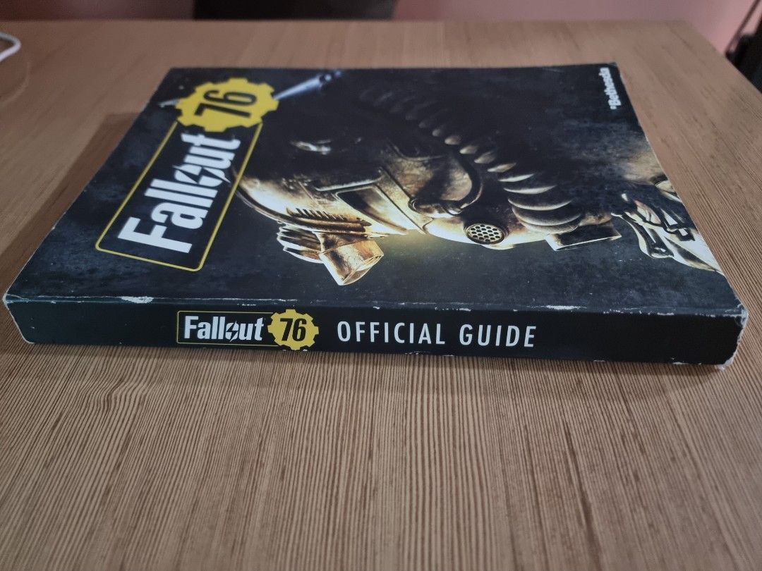 Fallout 76 Official Guide (Category: PlayStation) located in Caloocan City. Submitted by readplaycollect (Listing ID 1376667944, Image 3). Description: Prima Games Fallout 76 Official Guide Used condition so please manage your expectations IN THIS GUIDE: Survival training, combat strategies, quest walkthroughs, West Virginia atlas, building and crafting guides, and complete multiplayer coverage. Emerge from Vault 76 ready to thrive— solo or with 