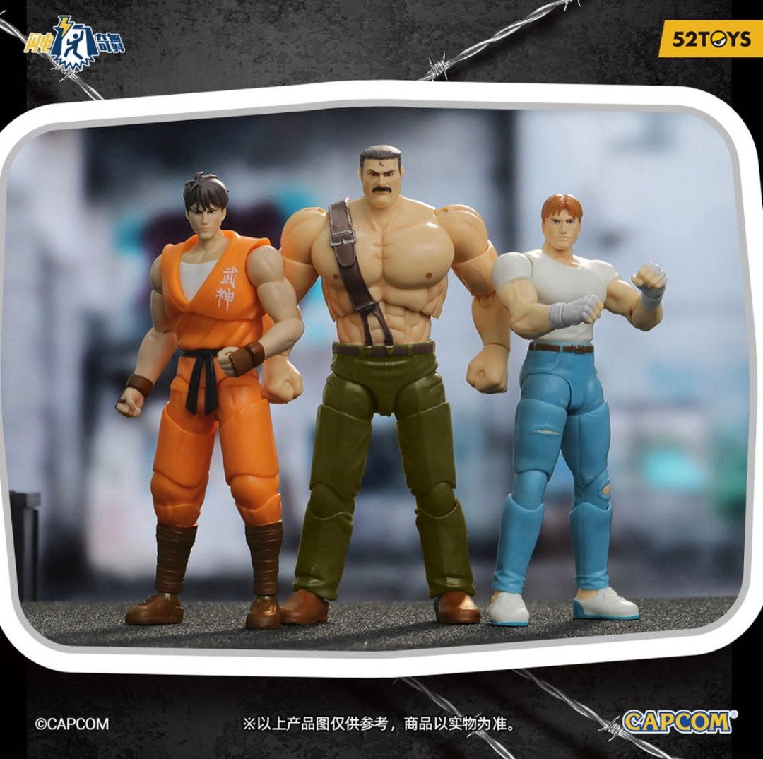 FigLite Final Fight Series - 3.75 Scale Guy / Cody / Haggar (READYSTOCK ...