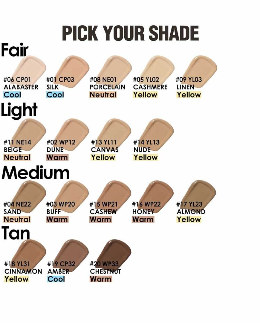 FOCALLURE Poreless Foundation (Category: Makeup) located in Paranaque City. Submitted by genxie_ (Listing ID 1376765072, Image 3). Description: 📍PRODUCT NAME: FOCALLURE Poreless Foundation 💸 Original Price: ₱341 🔥 NOW ONLY: ₱150 – Save ₱191! 🎨 Available Shades: YL31 (1 pc) YL23 (1 pc) 💡 Shade Guide: YL31: Ideal for light-medium skin with warm undertones YL23: Best for fair-light skin with yellow undertones 📦 Brand new, sealed, and on hand! 