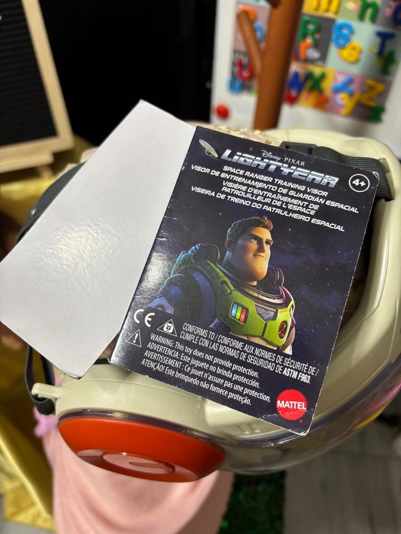 For SALE : Disney Pixar Buzz Lightyear Visor (Category: Caps & Hats) located in Pasig City. Submitted by genyzk (Listing ID 1376690603, Image 3). Description: .