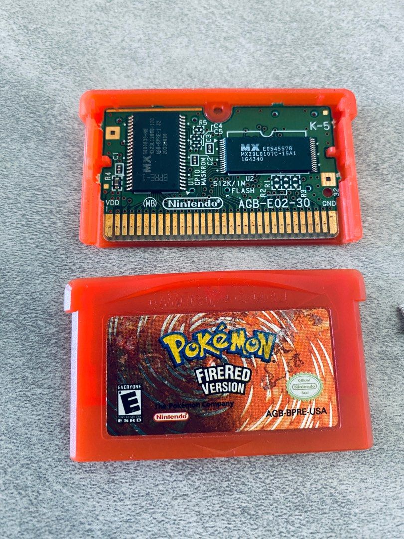 GBA Pokemon firered USA 火紅fire red 美版real 紅噴火龍美國