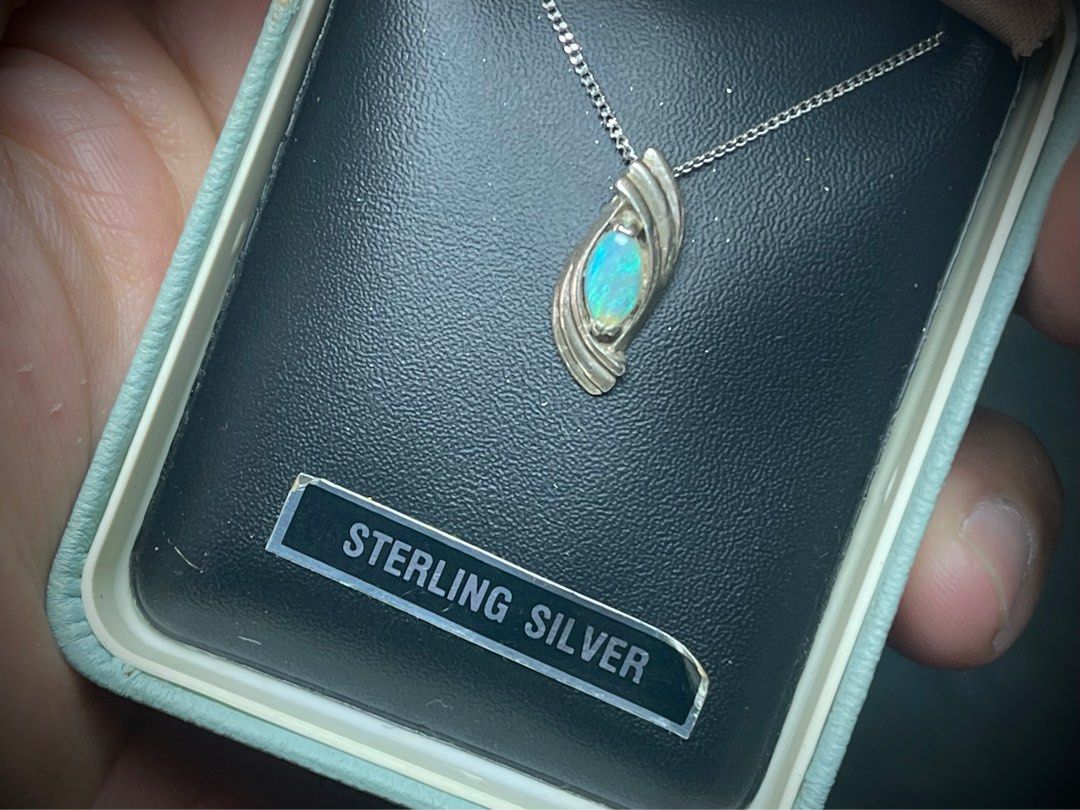 Gems on silver (opal & diamond) (Category: Necklaces) located in Marikina City. Submitted by sam_illano (Listing ID 1376722954, Image 2). Description: - Natural Australian Opal on 925 silver setting - 2.5k - Branded Lazare Diamond 0.52 carats on 925 silver setting / size 7.5 good as new - 3.5k - Mink tail scarf & Gucci (untag) wool scarf take both for - 3k Marikina area, thank you!.