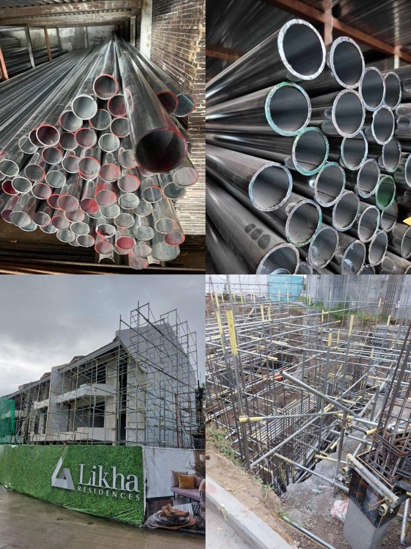 GI and BI PIPE WAREHOUSE COD PAYMENT (Category: Construction & Building Materials) located in Valenzuela. Submitted by mefscaffoldingandconstruction (Listing ID 1376668178, Image 1). Description: Looking for Durable and Affordable Construction Materials? Here's What You Need 🤗😉 Top Construction Materials for Your Next Project!📢 "Local Brand, no to China" Direct from Planta, Pagawaan, Warehouse" ✅Direct Fabrication of Scaffolding Materials, Sho