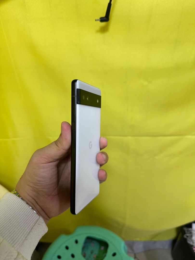 Google Pixel 6a 128gb US Version FU (Category: Other Gadgets) located in San Juan City. Submitted by javedsgadgetshop (Listing ID 1376630608, Image 2). Description: INSTALLMENT OPTIONS : SPAY LATER / GGIVES / CREDIT CARD! WE BUY AND SELL SO PWEDE MAGBINTA OR SWAP ! Quick Specs : Google Pixel 6a •128gb •US Variant •Good batt health •Factory Unlock •95% Smoothness •No hidden issue | No Repaired •100% Authentic | Not Refurbished •w/ OEM Charger & st