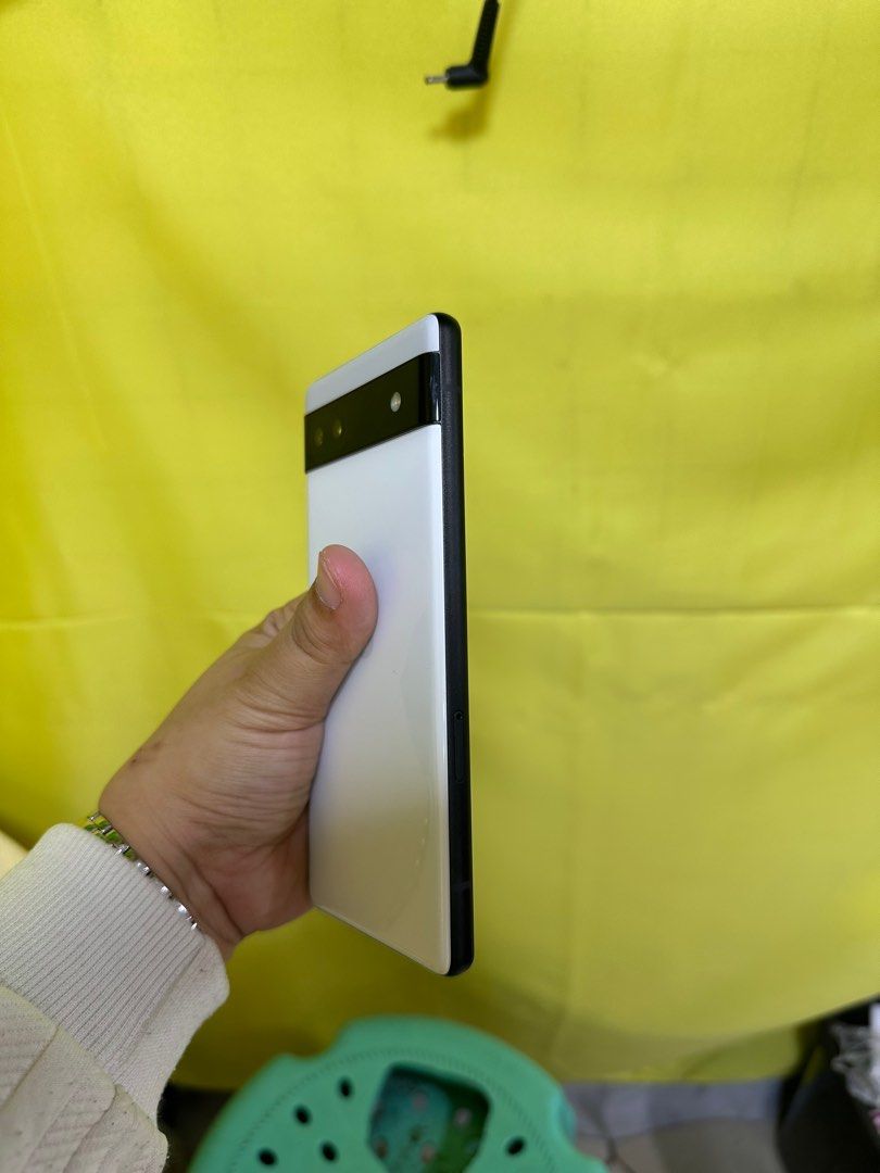 Google Pixel 6a 128gb US Version FU (Category: Other Gadgets) located in San Juan City. Submitted by javedsgadgetshop (Listing ID 1376630608, Image 3). Description: INSTALLMENT OPTIONS : SPAY LATER / GGIVES / CREDIT CARD! WE BUY AND SELL SO PWEDE MAGBINTA OR SWAP ! Quick Specs : Google Pixel 6a •128gb •US Variant •Good batt health •Factory Unlock •95% Smoothness •No hidden issue | No Repaired •100% Authentic | Not Refurbished •w/ OEM Charger & st