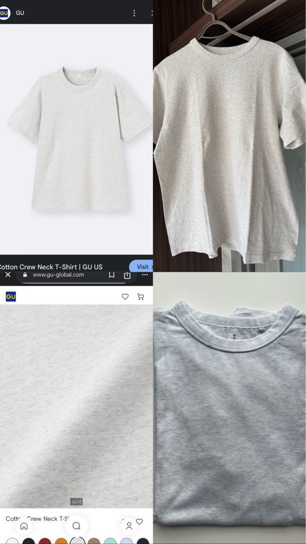 GU CREW NECK SHIRT (Category: Tshirts & Polo Shirts ) located in Quezon City. Submitted by adc2011 (Listing ID 1376767637, Image 1). Description: Delivery shouldered by the buyer Lalamove/grab express.
