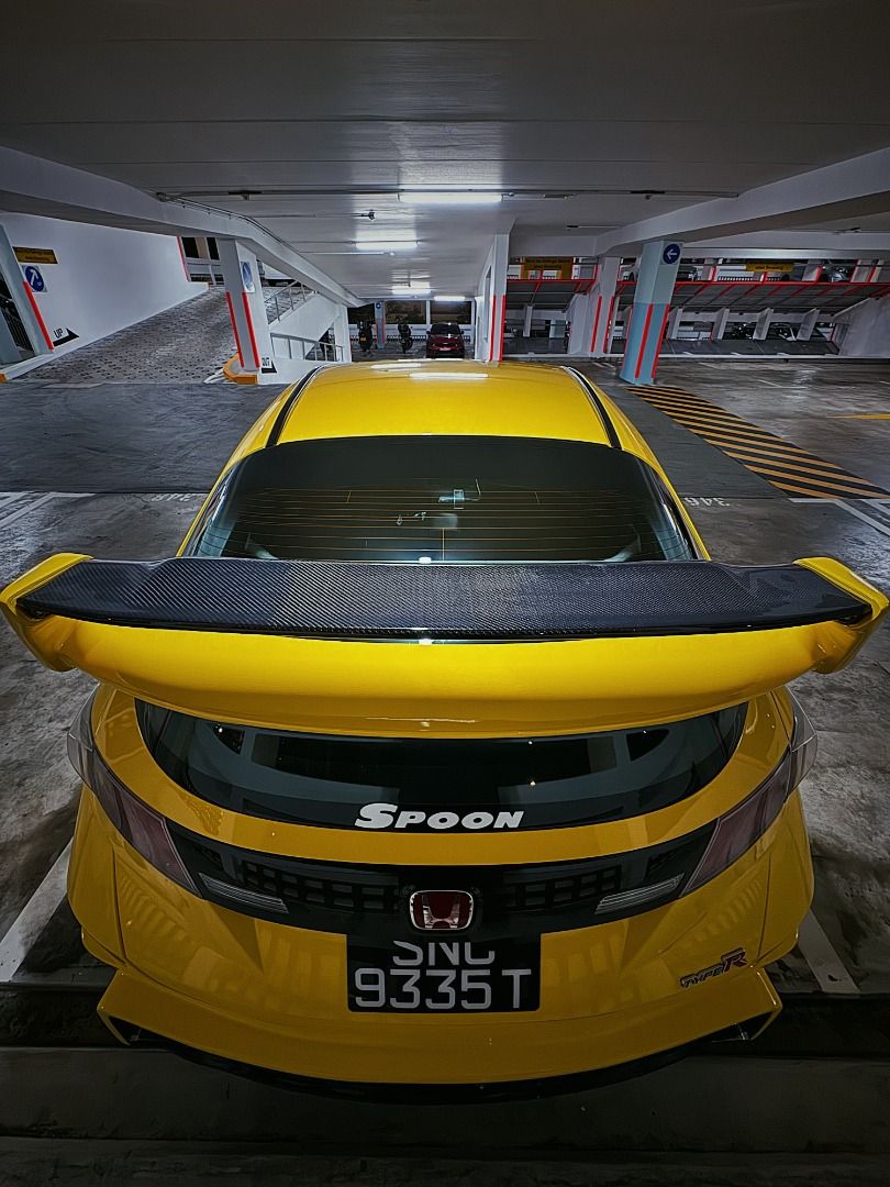Honda Civic Type-R 2.0 (M) (Category: Used Cars) located in Singapore. Submitted by LuxeDetailing.sg (Listing ID 1322701096, Image 3). Description: No consignment/dealer ty Fully built engine with forged pistons and conrods by Type R specialist (2023) Pushing 260 on crank Straight Chassis, No leaks. New mileage 4xxxx KM Shelter parked 1-2 times weekly washed without fail ATI Super Damper engine balancer FD2R Cams FD2R Valvetrain FD2R Throttle bod