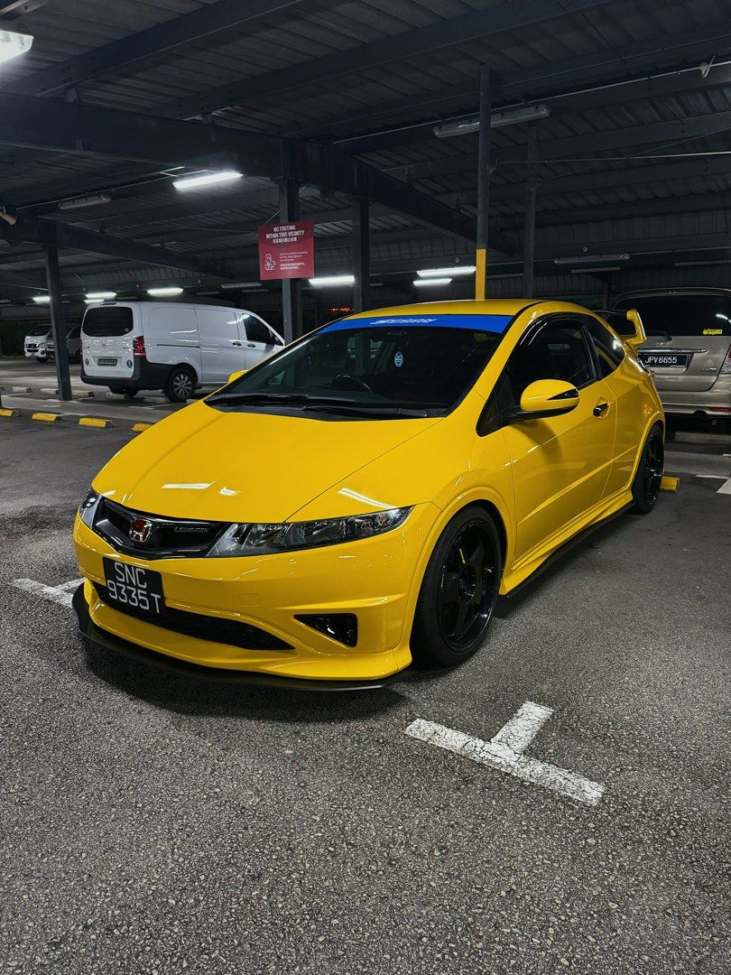 Honda Civic Type-R 2.0 (M) (Category: Used Cars) located in Singapore. Submitted by LuxeDetailing.sg (Listing ID 1322701096, Image 2). Description: No consignment/dealer ty Fully built engine with forged pistons and conrods by Type R specialist (2023) Pushing 260 on crank Straight Chassis, No leaks. New mileage 4xxxx KM Shelter parked 1-2 times weekly washed without fail ATI Super Damper engine balancer FD2R Cams FD2R Valvetrain FD2R Throttle bod
