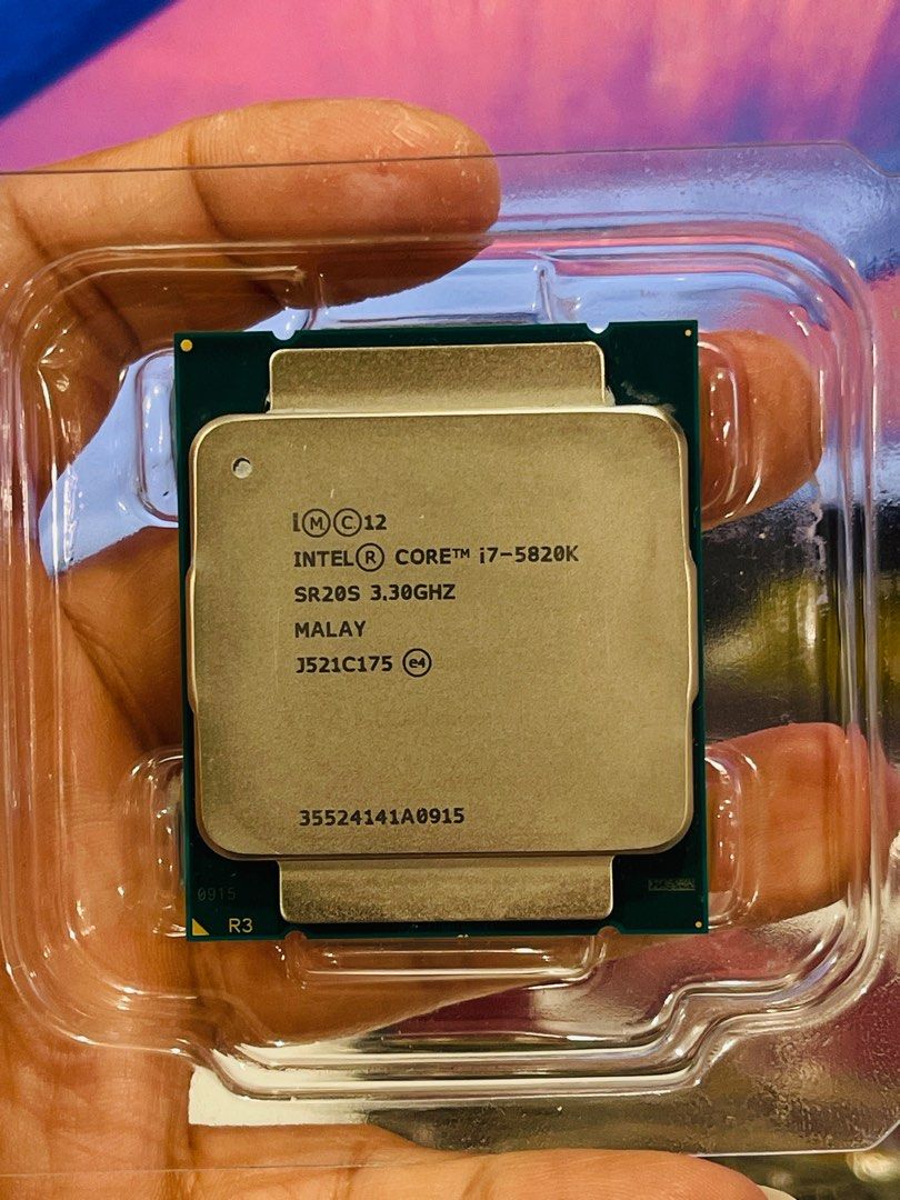 Intel i7 5820K CPU