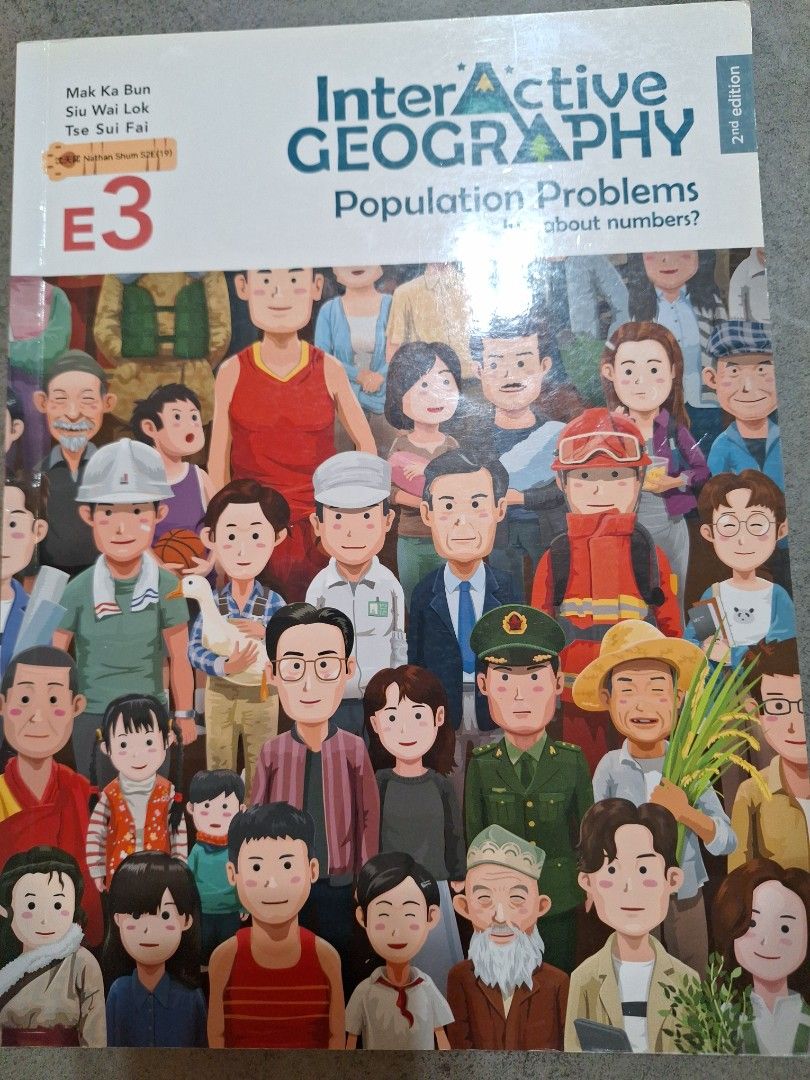 Interactive geography population problems E3 （分類：教科書）位於 Hong Kong。 由 nstl71 提交（商品編號 1376771370，圖片 1）。簡介： 有寫個東西不是全部都有。