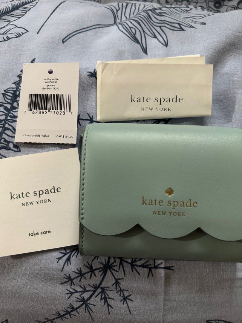 Kate Spade Gemma Flap Wallet (Category: Luxury Bags & Wallets) located in Makati City. Submitted by ilinjoys (Listing ID 1376682182, Image 1). Description: Bought for 3500. No flaws..