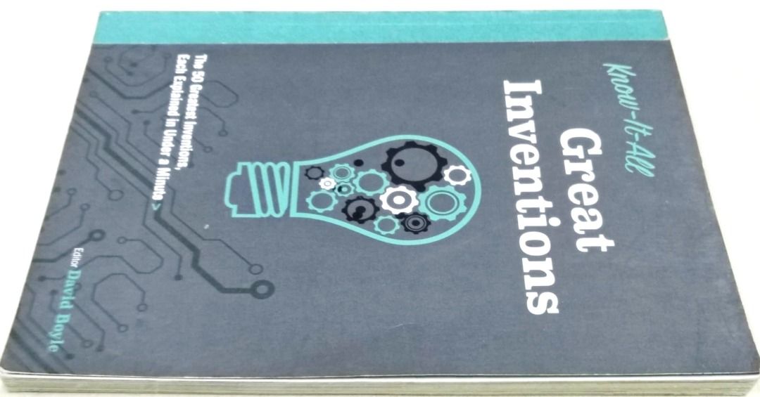 Know It-All Great Inventions - 50 Greatest Inventions each explained in ...