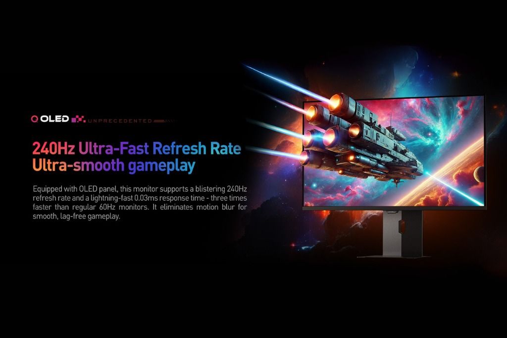 Koorui S3241XO - 32" OLED UHD Gaming Monitor - 240HZ Refresh Rate - Gaming Monitor  🛍️ Koorui - ArchWizard63221278471939113