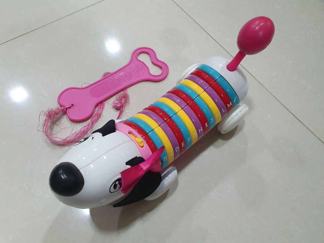 Leapfrog AlphaPup (Category: Infant Playtime) located in Singapore. Submitted by clover_leaf (Listing ID 1376684517, Image 1). Description: Still in good working condition. Well used by my children. Self-collect at Sengkang East Ave. ***Read my bio for more information*** Thank you and feel free to view my other listings..