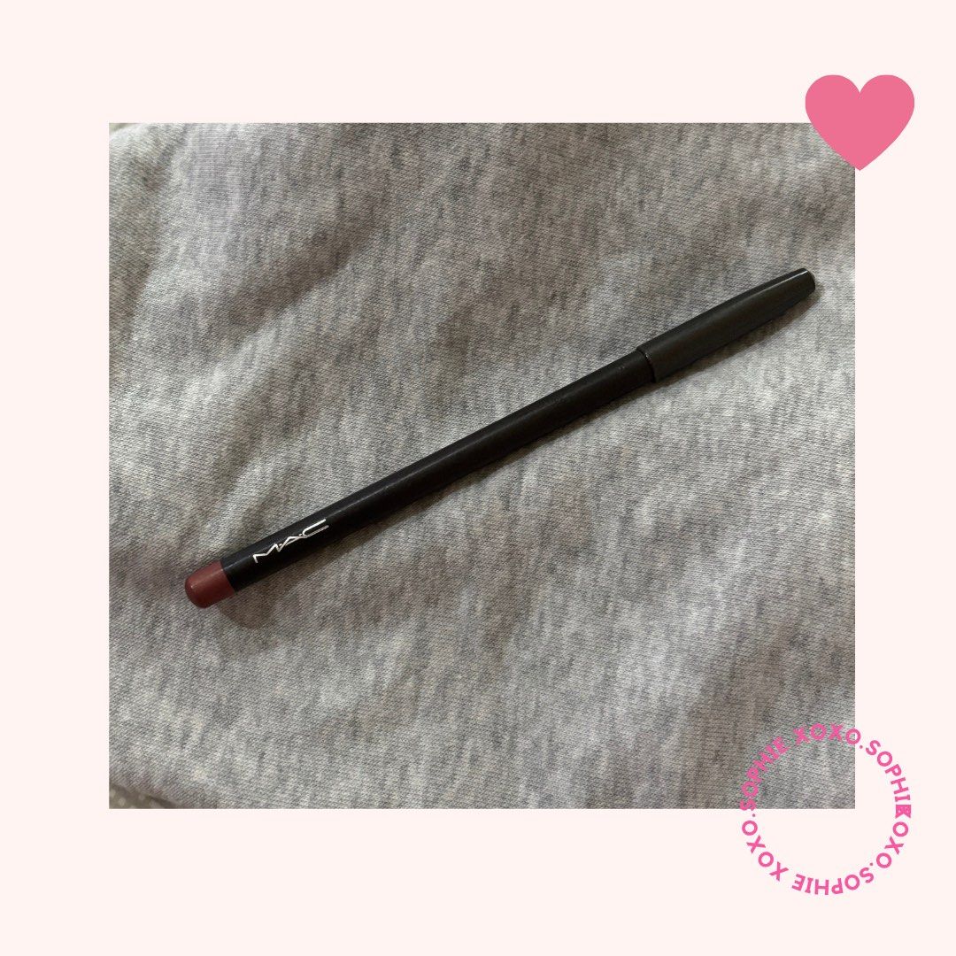 Mac Lip Liner (SHADE - DERVISH) (Category: Makeup) located in Manila. Submitted by sophieholic.xo (Listing ID 1376684076, Image 2). Description: ˚୨୧⋆｡˚ ⋆ hi welcome to my shop! - Mac lip liner in shade: Dervish - Bought from Rustans ATC branch - NO BOX (got rid of it) - 90% product left - Asking price: ₱950 (negotiable) - RFS: bought different shade, didn’t get to use this one much TAKE NOTE ‼️ -available for meetups in alabang and las piñas area