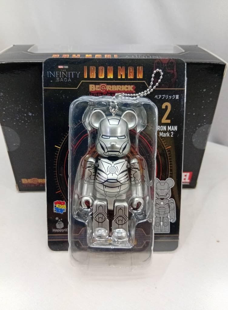 Bearbrick Medicom Toy Série 20 - 100% Iron Man (Figurine De Collection)