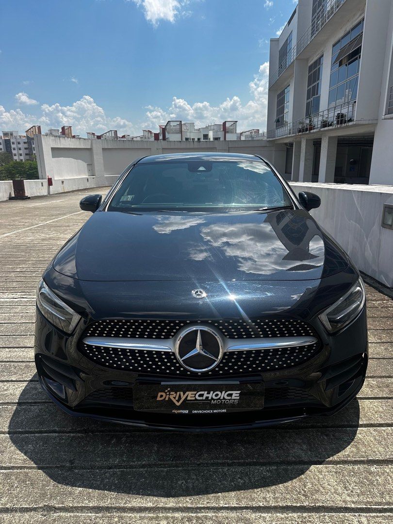 Mercedes-Benz A-Class Saloon A200 AMG Line Premium (A) (Category: Used Cars) located in Singapore. Submitted by drivechoice_motors (Listing ID 1376777512, Image 3). Description: Mercedes A200 AMG Line ✅ High Spec with Electronic Seats & SunRoof ✅ 1 Owner Unit ❗️✅ Very Well Maintained by its 1 & Only Previous Owner ✅ High Horsepower Output 💪🏽 4 cylinder inline 16 valve turbocharged, 163bhp, transmission 7G-DCT auto, 0-100km/h in 9.2s, 215km/h to