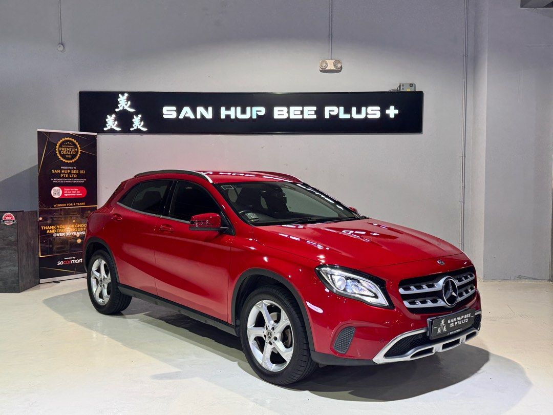 Mercedes-Benz GLA-Class 2014 GLA180 Urban Edition [2019] (A) (Category: Used Cars) located in Singapore. Submitted by shb.eva (Listing ID 1376700959, Image 1). Description: ‼️FOC 2Y ENGINE & GB WARRANTY‼️ ‼️FOC FULL GROOMING BEFORE HANDOVER‼️ ‼️FOC SERVICING BEFORE HANDOVER‼️ 🔅🔆NO OBLIGATION VIEWING, MY CAR SELLS OUT FAST. FIRST COME FIRST SERVE!🔆🔅 Vehicle Features 1.6L turbocharged inline 4 cylinder engine, 120 horsepower, 7 speed automatic 