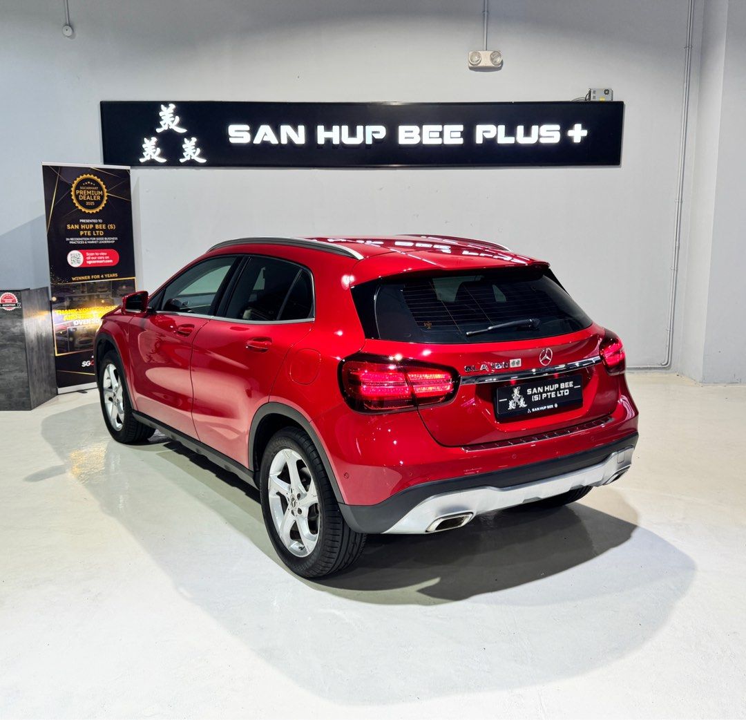 Mercedes-Benz GLA-Class 2014 GLA180 Urban Edition [2019] (A) (Category: Used Cars) located in Singapore. Submitted by shb.eva (Listing ID 1376700959, Image 3). Description: ‼️FOC 2Y ENGINE & GB WARRANTY‼️ ‼️FOC FULL GROOMING BEFORE HANDOVER‼️ ‼️FOC SERVICING BEFORE HANDOVER‼️ 🔅🔆NO OBLIGATION VIEWING, MY CAR SELLS OUT FAST. FIRST COME FIRST SERVE!🔆🔅 Vehicle Features 1.6L turbocharged inline 4 cylinder engine, 120 horsepower, 7 speed automatic 