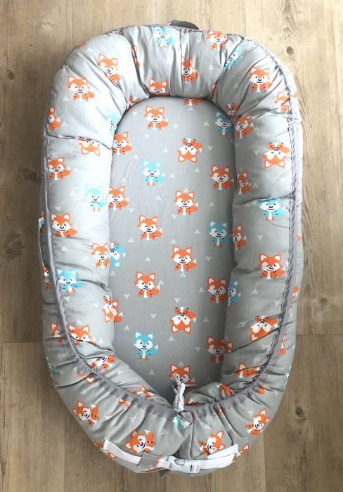 Mon Petit Jardin MPJ Organic Cotton Baby Nest Lounger (Category: Cots & Cribs) located in Singapore. Submitted by karangunimaster (Listing ID 1376640921, Image 2). Description: Used for 6 months for my twin babies. RTP $50, letting go for $20. I have 2 designs 2 each available (had twins) : Grey fox x 2 Little Animals x 2 See link on Pupsik for details: https://pupsik.sg/mpj-organic-cotton-baby-nest-lounger-multiple-designs.html Please arrange ow