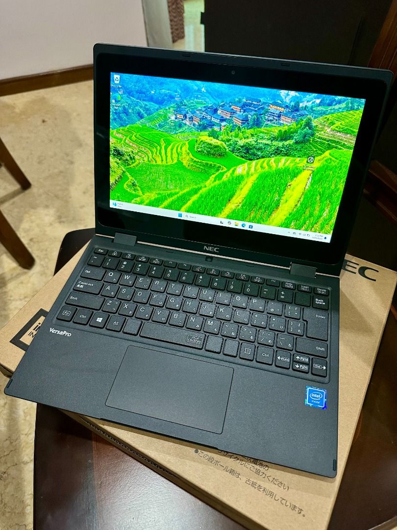 NEC Versa X360 2-in-1 Laptop | 11.6" Touchscreen | Intel Celeron | 4GB RAM 196GB Storage | Windows 11 Pro Microsoft Office Preloaded | Foldable Convertible Notebook | Lightweight Business Laptop | Like Dell HP Lenovo ASUS (Category: Laptops & Notebooks) located in Singapore. Submitted by majestyventureretail (Listing ID 1376735422, Image 1). Description: 🔥 NEC Versa X360🔥 💼 Powerful, Portable & Perfect for Business or Study 🚀 Key Features: ✅ 