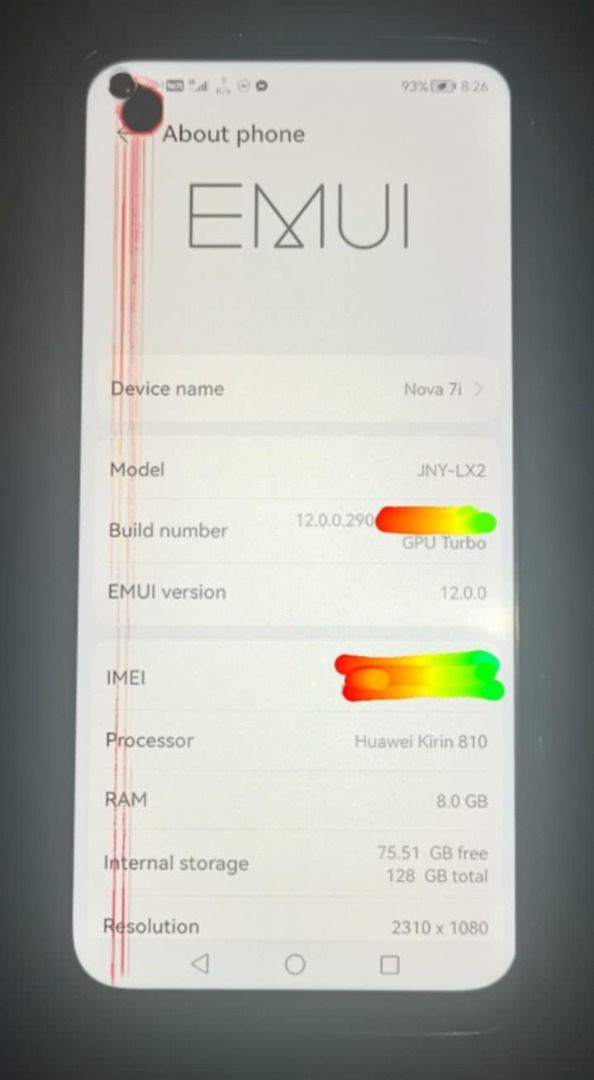 Nova 7i (8/128) (Category: Huawei) located in Quezon City. Submitted by cdgolsell (Listing ID 1376772133, Image 1). Description: For sale, Huawei Nova 7i Optimized Kirin 810 chipset GPU Turbo processor Quad rear cam Single punch hole upper-left front camera 4200mah battery Working fingerprint scanner Around 80% smoothness Factory unlocked both sim Unit with tempered glass, no box, no charger, pangit na ang case kaya hindi na isasama, bilhan na la