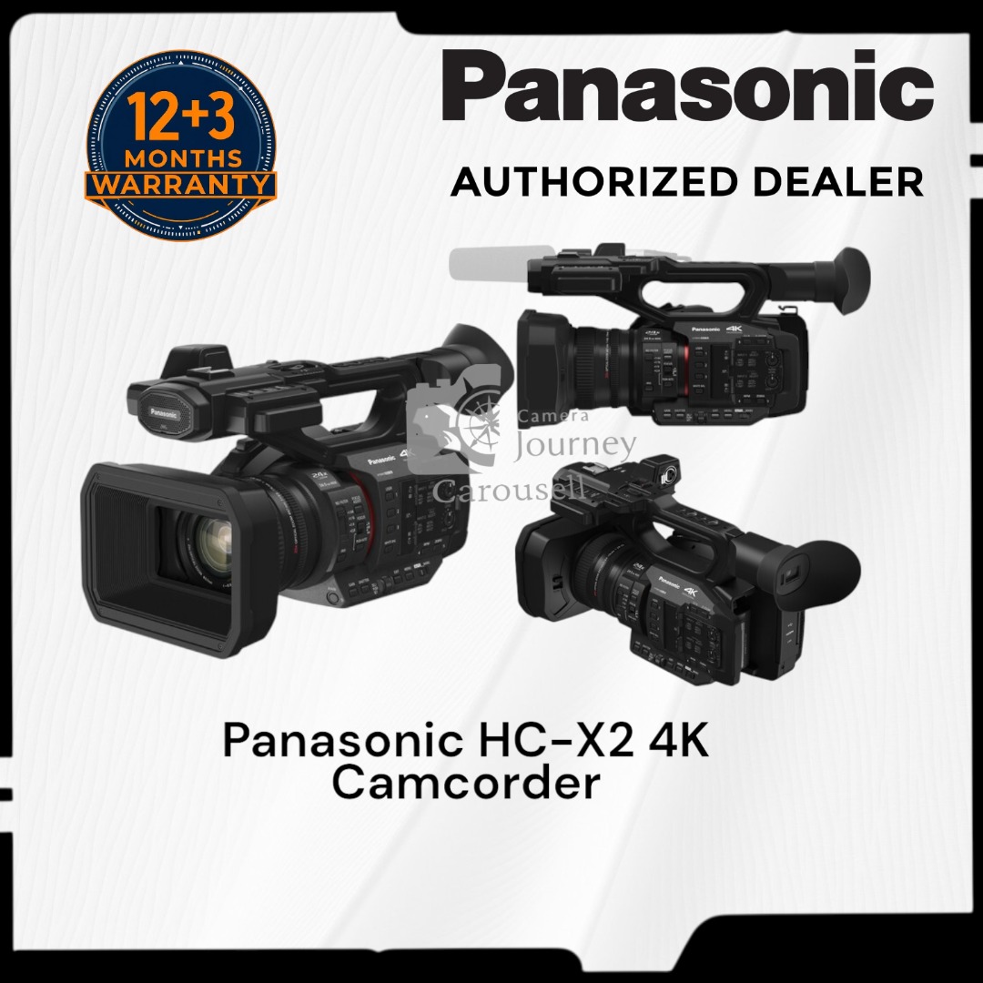 Panasonic HC-X2 4K Camcorder | hcx2 | h2-x2, Photography, Video Cameras ...