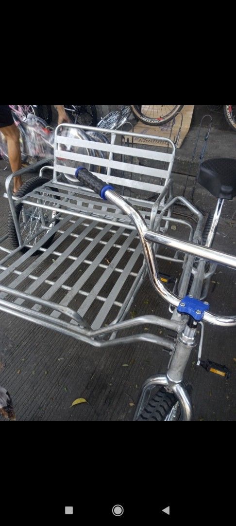 passenger trike for sale (Category: Bicycles) located in Manila. Submitted by rionava (Listing ID 1376686595, Image 2). Description: for sale passenger trike with bike for sale brand new ready to use for orders and other details just contact the seller serious and interested parties only will entertained we deliver with minimum charge..