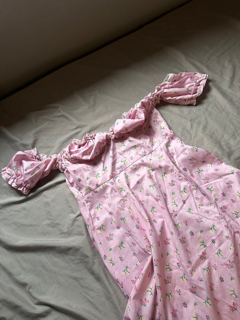 pink dress (Category: Dresses) located in Manila. Submitted by cvntlab (Listing ID 1376745702, Image 1). Description: used once pretty in person size small-medium actual photo posted Dm Jnt delivery.