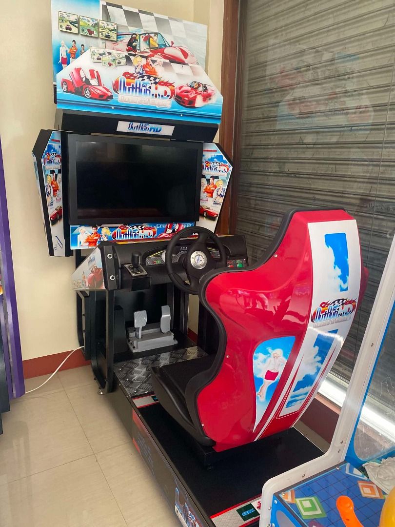 Racing Car Arcade Machine (Category: PlayStation) located in La Paz. Submitted by iloilobranch2025 (Listing ID 1376695409, Image 2). Description: ✅Cash on Delivery ✅We also accept Debit and Credit Card ✅NOTE: Pre-order basis!!! Estimated time of arrival: 45- 80 days after reservation ✅Downpayment needed upon reservation .
