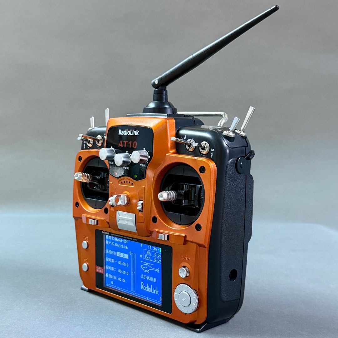 At10 Channel Layout RadioLink AT10 2.4GHz 10-channel Radio Transmitter with R10D Receiver ...