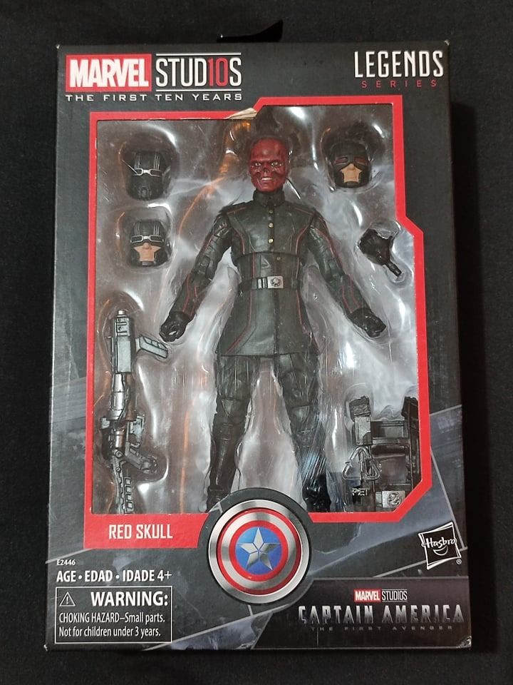 RED SKULL, sealed - Exclusive Marvel Legends MCU Captain America ...
