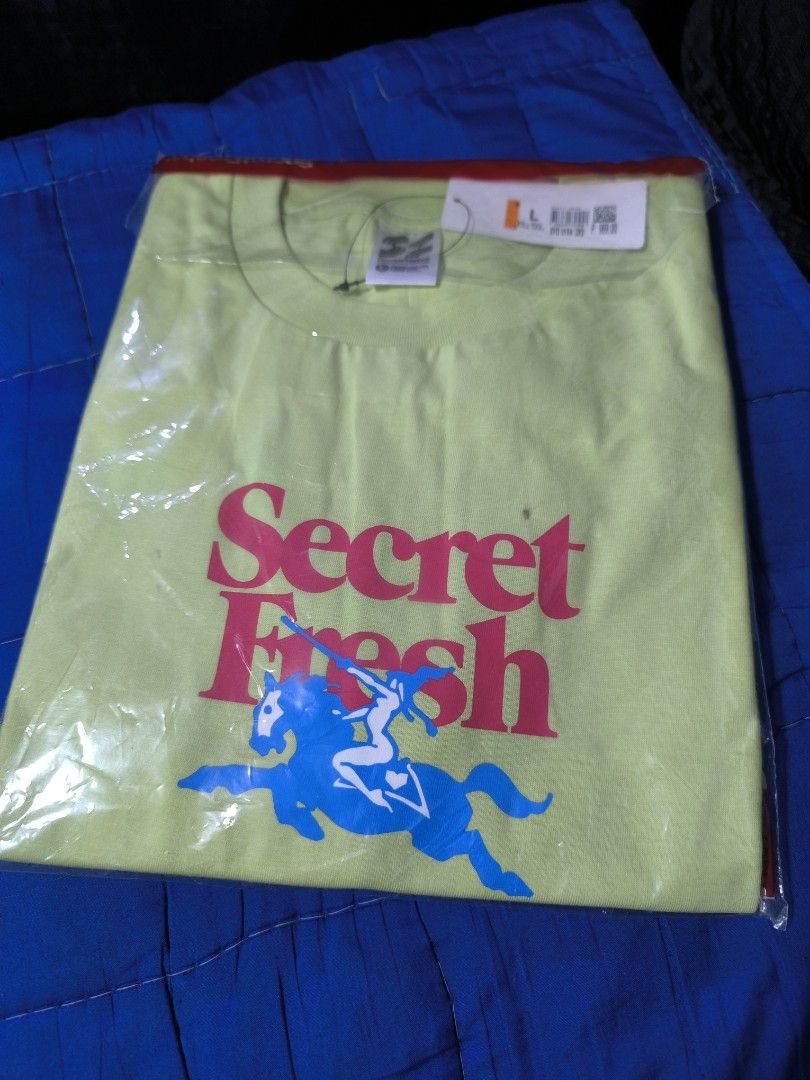 secret fresh san juans finest (Category: Tshirts & Polo Shirts ) located in Manila. Submitted by yanggoonz (Listing ID 1376796901, Image 3). Description: for sale secret fresh san juans finest worth (989) php brand new. na wrong size lang size large width:22 length:30.