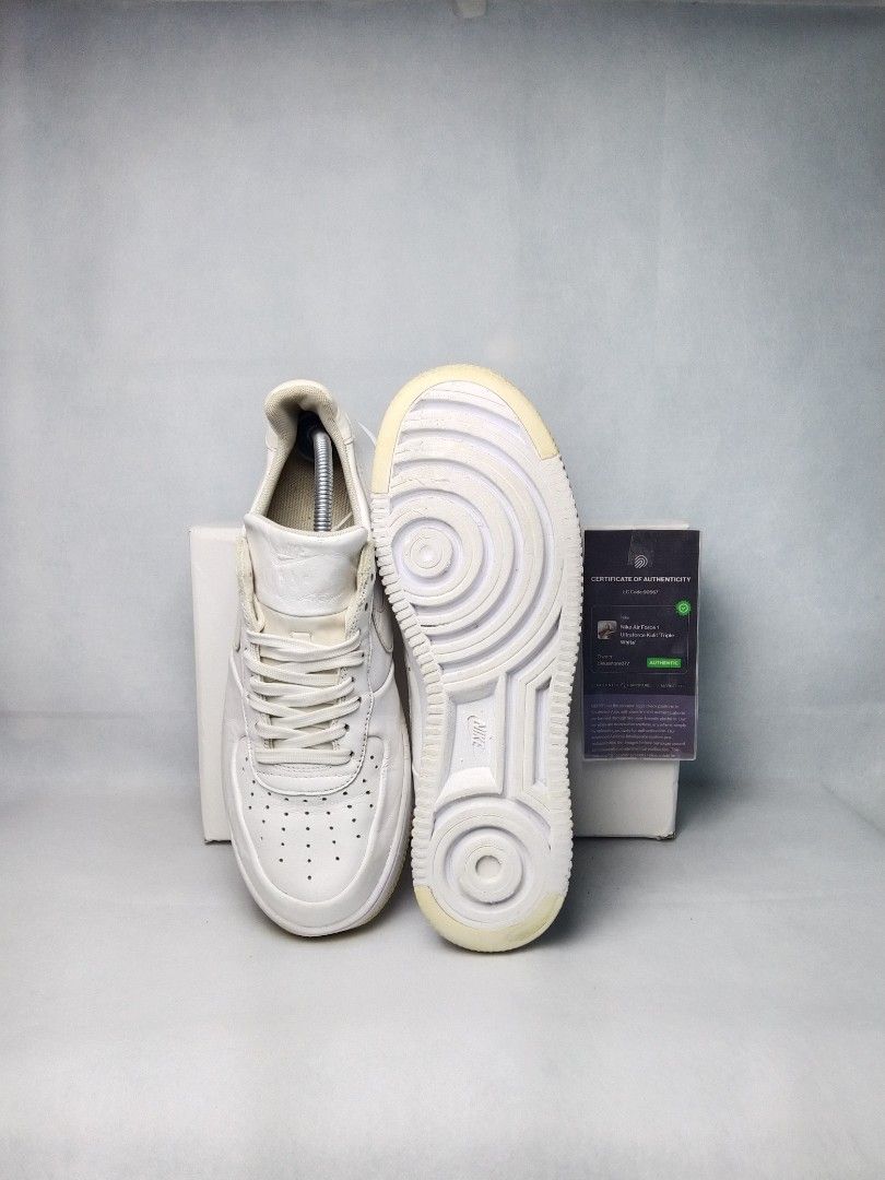 Sepatu Nike Air Force Ultraforce Leather Triple White 845052-100