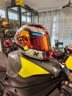 Jorge Martin Shark Helmet Visor Decals Stickers - New Set Of 6 Stickers