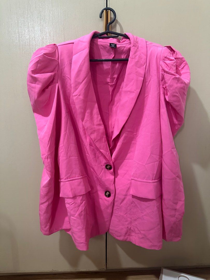 Shein 1xl blazer (Category: Coats, Jackets and Outerwear) located in Porac. Submitted by prelovedanddeclutter (Listing ID 1376701198, Image 3). Description: Doesnt fit me. Nice color and brand new .