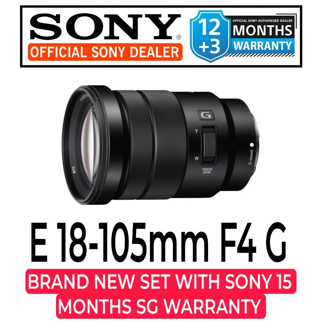 SONY SELP 18-105MM F4 G LENS sony e 18-105mm f4 g lens62863835326722116
