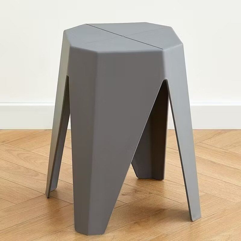 Stackable stools (Category: Chairs) located in Singapore. Submitted by sellyao (Listing ID 1376629566, Image 2). Description: Measurement and actual picture refers to the images. Pick up only. As good as new. Retail is selling est 2x price and long waiting time. 2x Grey 2x Black Get all 4 priced at $40 Quick, pick and go. No fuss. .