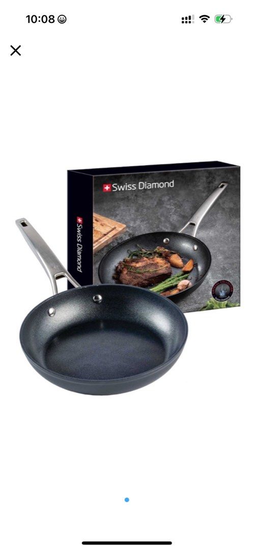 Swiss Diamond 片手鍋 24cm (SD6724C) Swiss Diamond Induction Fry Pan 24 cm – Blessed Earth