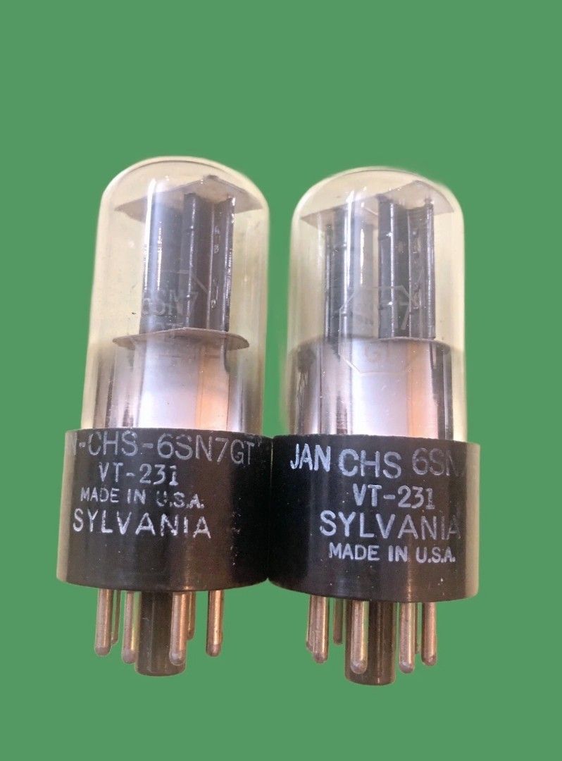 Sylvania 6sn7gt VT-231 (Category: Other Audio Equipment) located in Singapore. Submitted by lex567 (Listing ID 1376696070, Image 1). Description: In good working condition.