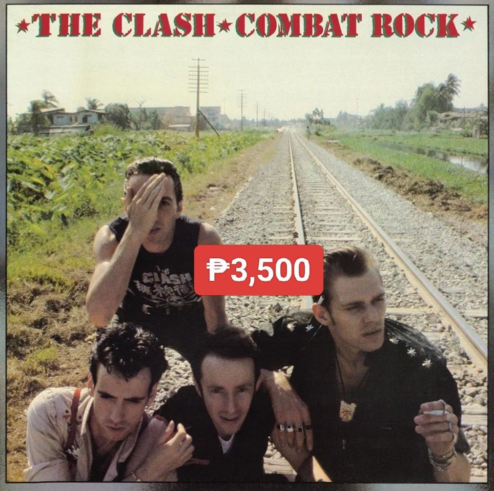 The clash - Combat Rock vinyl (Category: Vinyls) located in Manila. Submitted by ramonrobin.cruz (Listing ID 1376705012, Image 1). Description: The clash - Combat Rock vinyl = ₱3,500 brand New sealed made in USA.