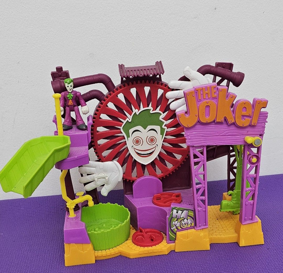 The Joker Playset (Category: Action & Battle Toys) located in Cainta. Submitted by QueenZee (Listing ID 1376790820, Image 2). Description: The Joker Playset 2015 Mattel with sounds wysiwyg.