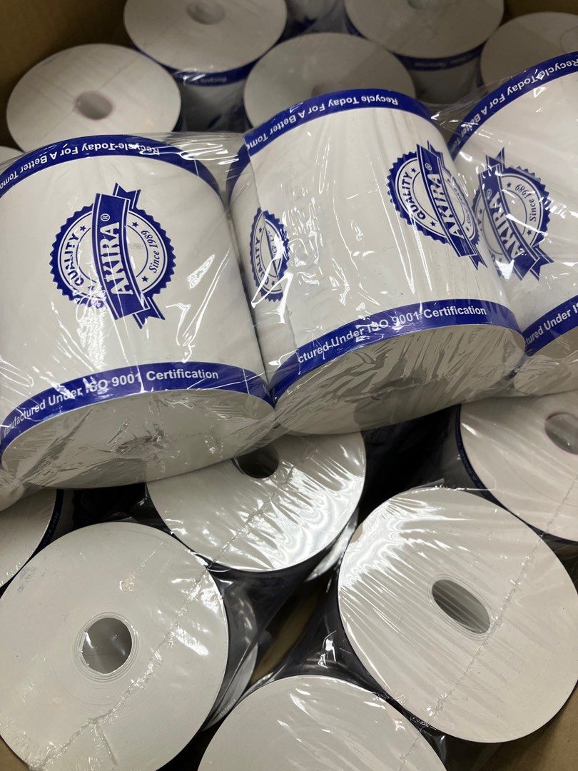 Thermal Printer Paper Rolls Bulk (Category: Printers, Scanners & Copiers) located in Singapore. Submitted by -core (Listing ID 1376633229, Image 1). Description: A bulk pack of thermal paper rolls, ideal for various printers. They are neatly packaged and ready to use. Perfect for businesses or individuals with high printing needs. Rolls are available in 2 sizes: Big (45 available) - $1.2 each Small (47 available) - $0.5 each Tested and works well