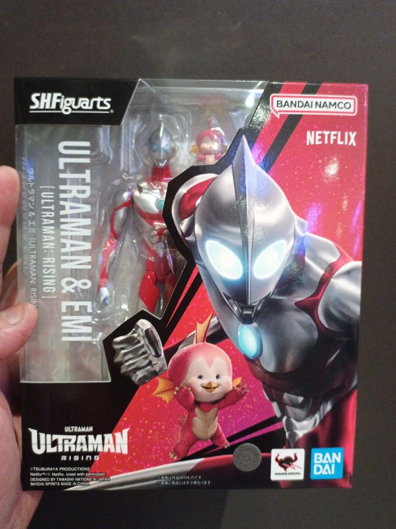ULTRAMAN & EMI NETFLIX SHFiguarts Bandai Namco (Category: Toy Figures) located in Singapore. Submitted by bird_shop (Listing ID 1376745403, Image 1). Description: Tag:ultradad:$108 accepted paynow/lay no trade allowed in our warehouse delivery 🚚 only no meet-up allowed do not chat if not dealing disturbing our operation will be blocked!.